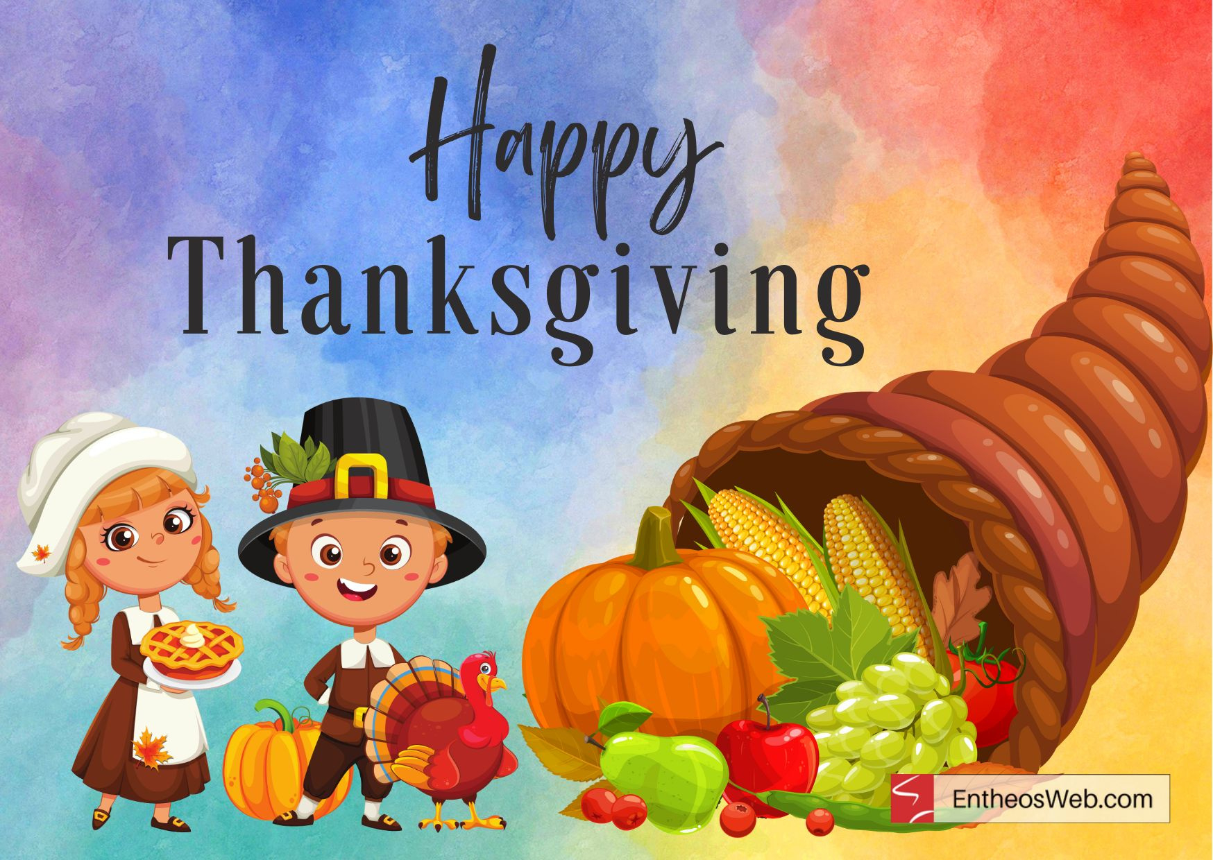 Happy Thanksgiving Cards | Entheosweb intended for Thanksgiving Cards 2024