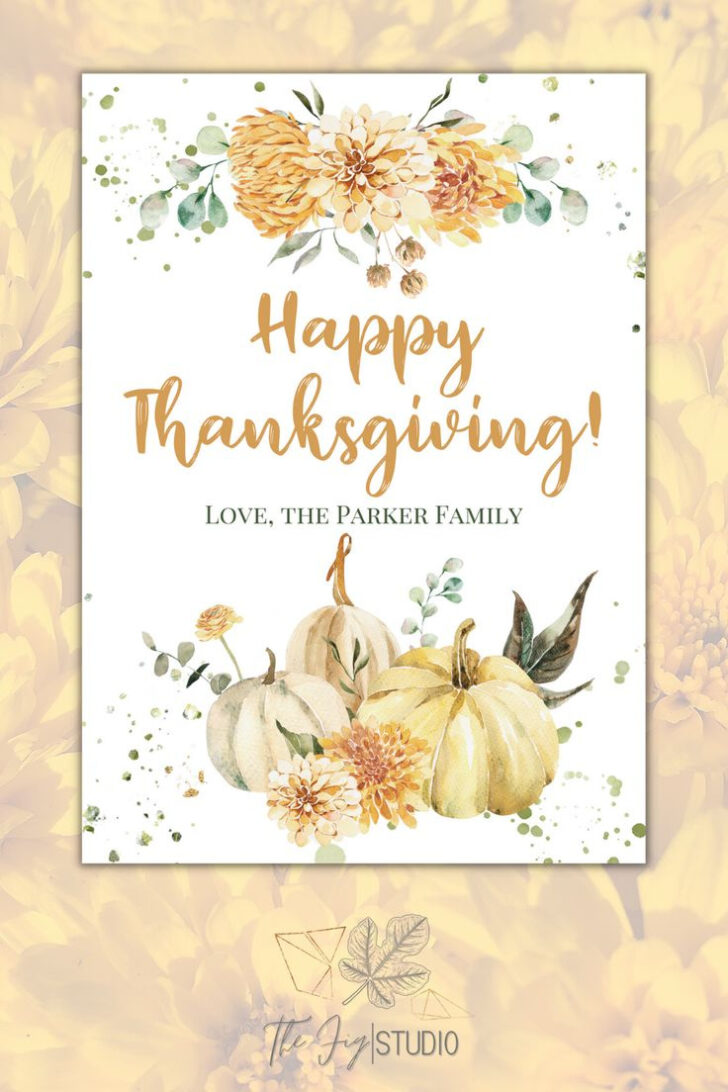 Thanksgiving Cards Vistaprint