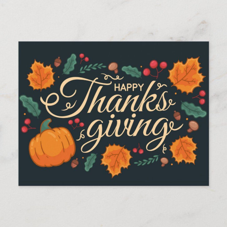 Thanksgiving Cards Minted