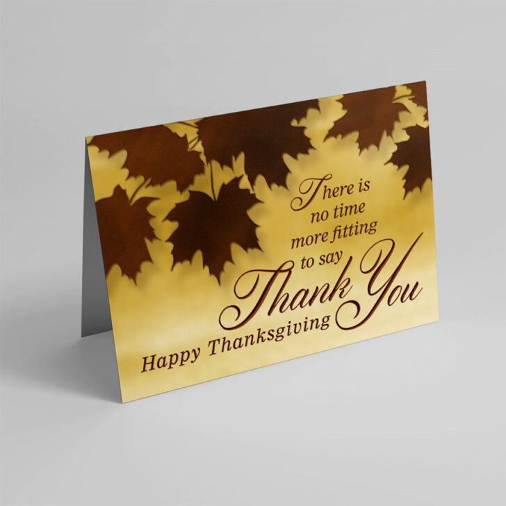 Happy Thanksgiving Cards For Business