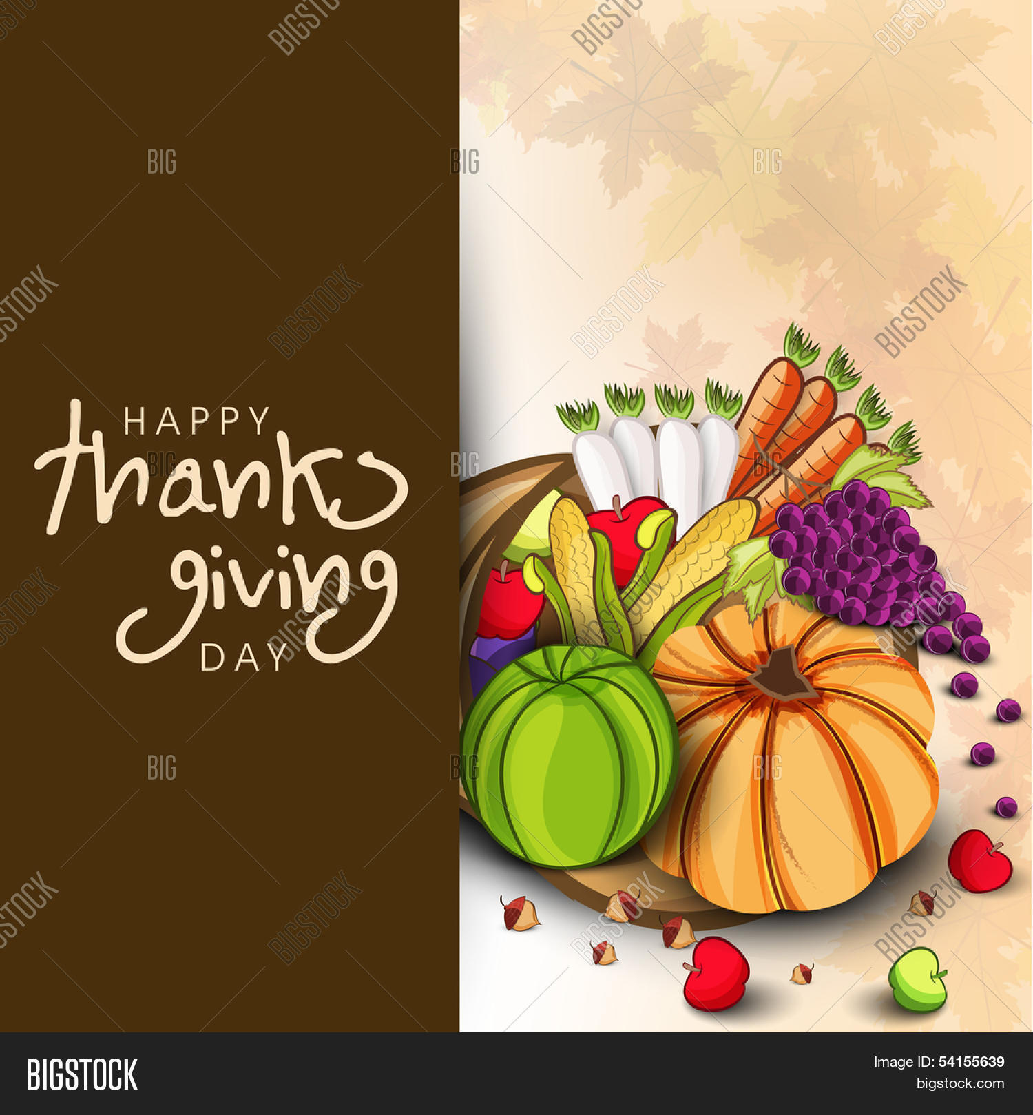 Happy Thanksgiving Vector &amp;amp; Photo (Free Trial) | Bigstock intended for Free Gift Cards For Thanksgiving