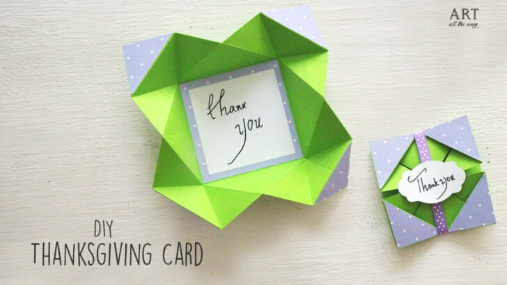 Thanksgiving Cards Ideas DIY