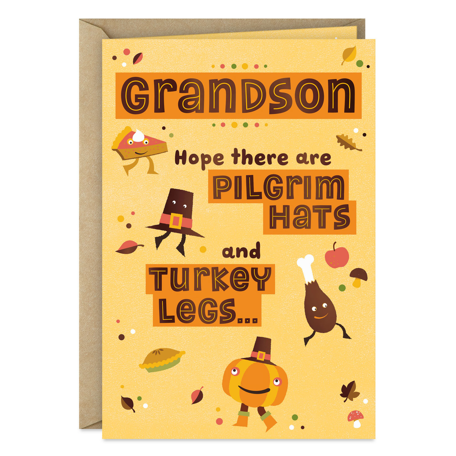 Lots Of Smiles Thanksgiving Card For Grandson - Greeting Cards in Grandson Thanksgiving Cards