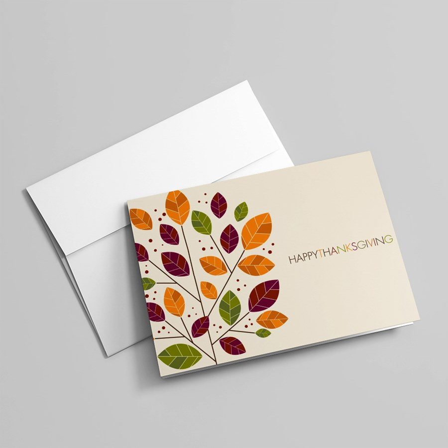 Modern Change Thanksgiving Cardbrookhollow with regard to Contemporary Thanksgiving Cards