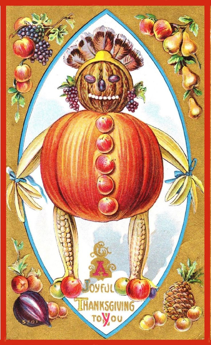 Pin Page for Retro Thanksgiving Cards