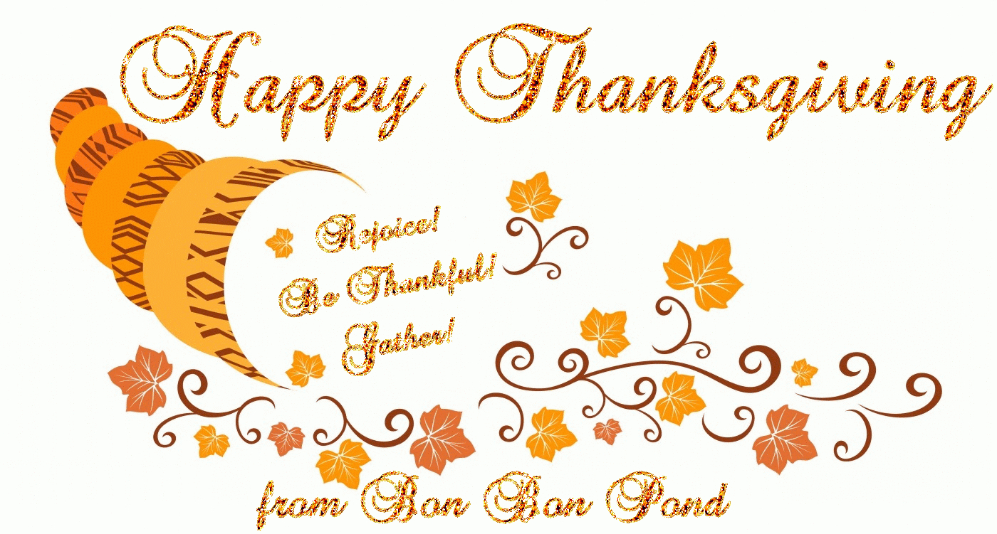 Pin Page with Happy Thanksgiving Animated Cards