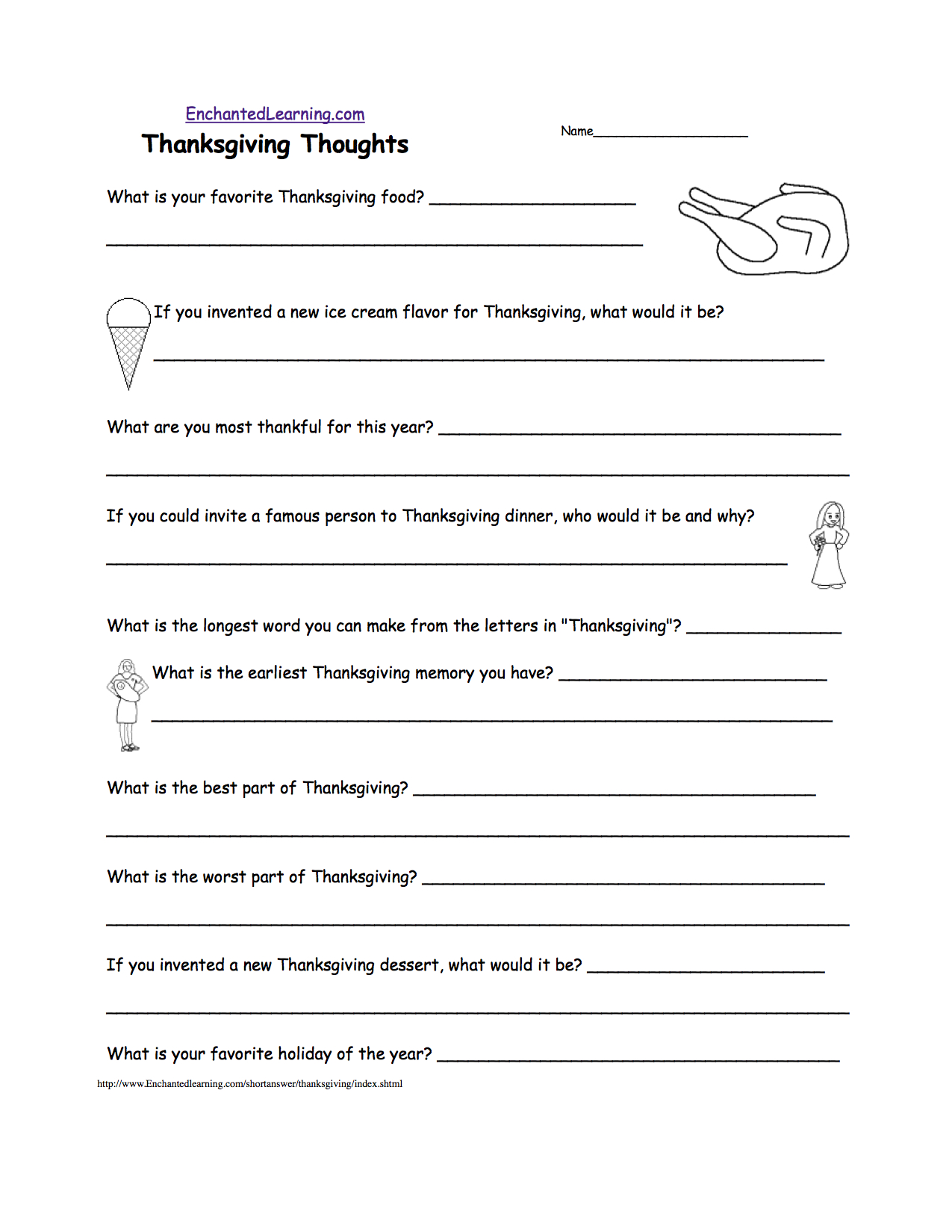 Pin Page with regard to Thanksgiving Worksheets For High School Students