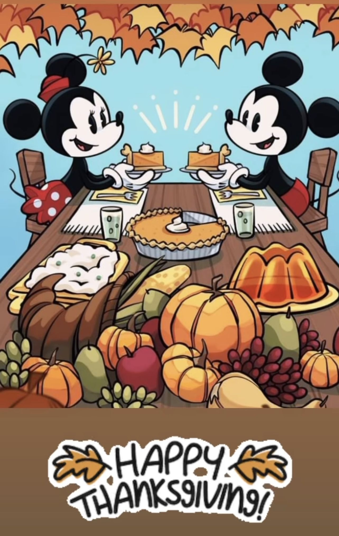 Pin Page within Disney Thanksgiving Cards