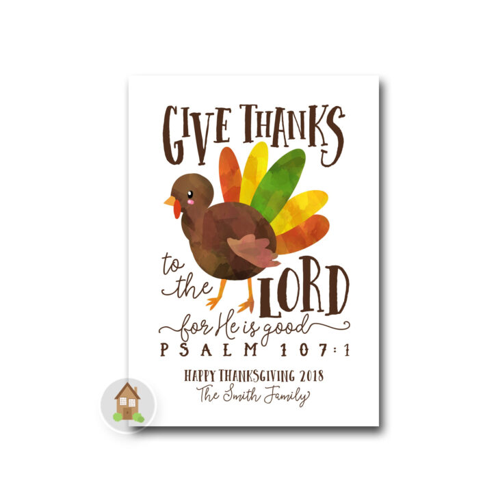 Personalized Thanksgiving Cards