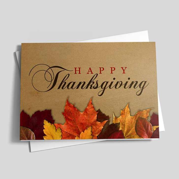 Thanksgiving Cards For Clients