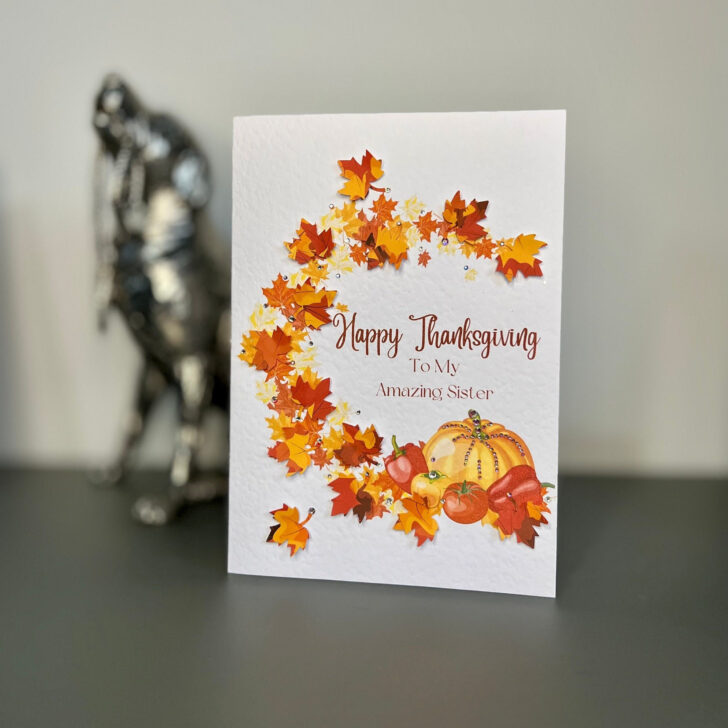 Handmade Cards Thanksgiving