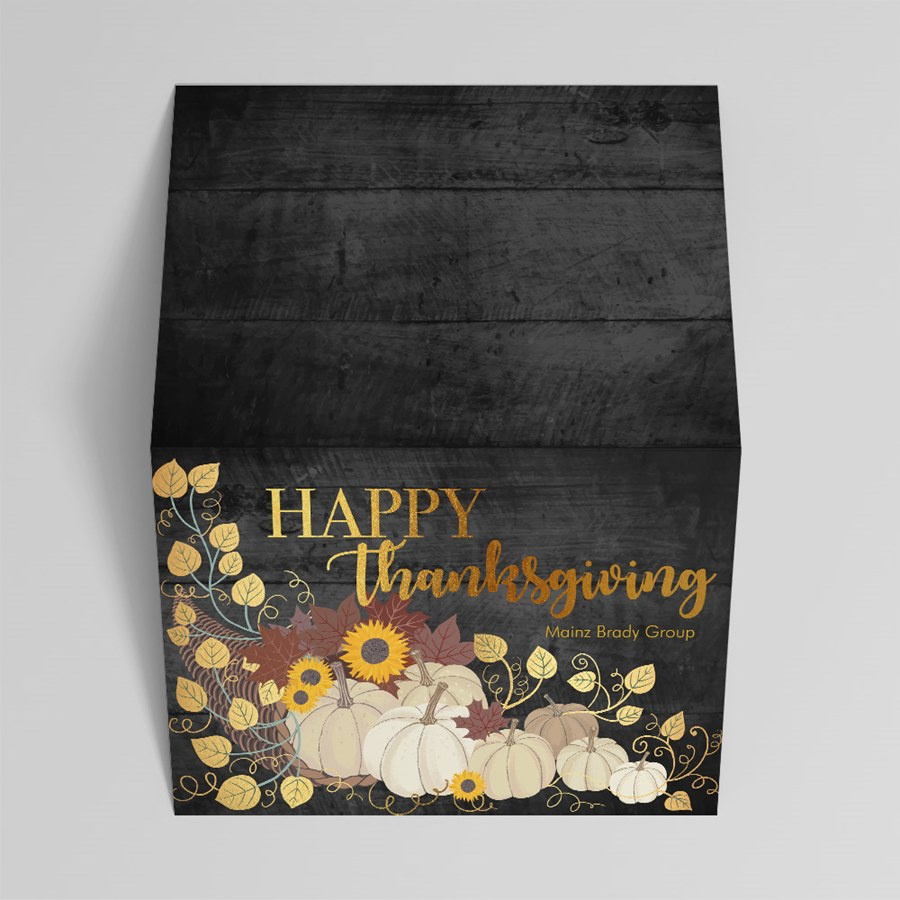 Sunflowertrailscardsdirect regarding Black Thanksgiving Cards