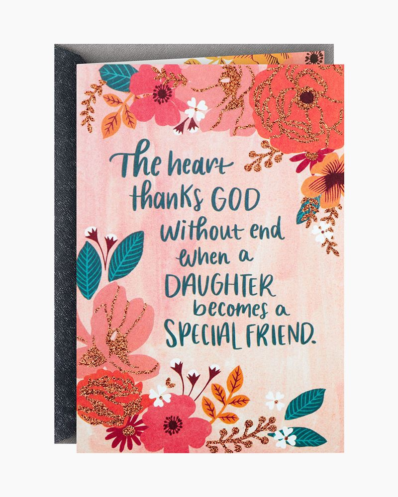 Thankful And Blessed Religious Thanksgiving Card For Daughter within Religious Thanksgiving Cards Messages