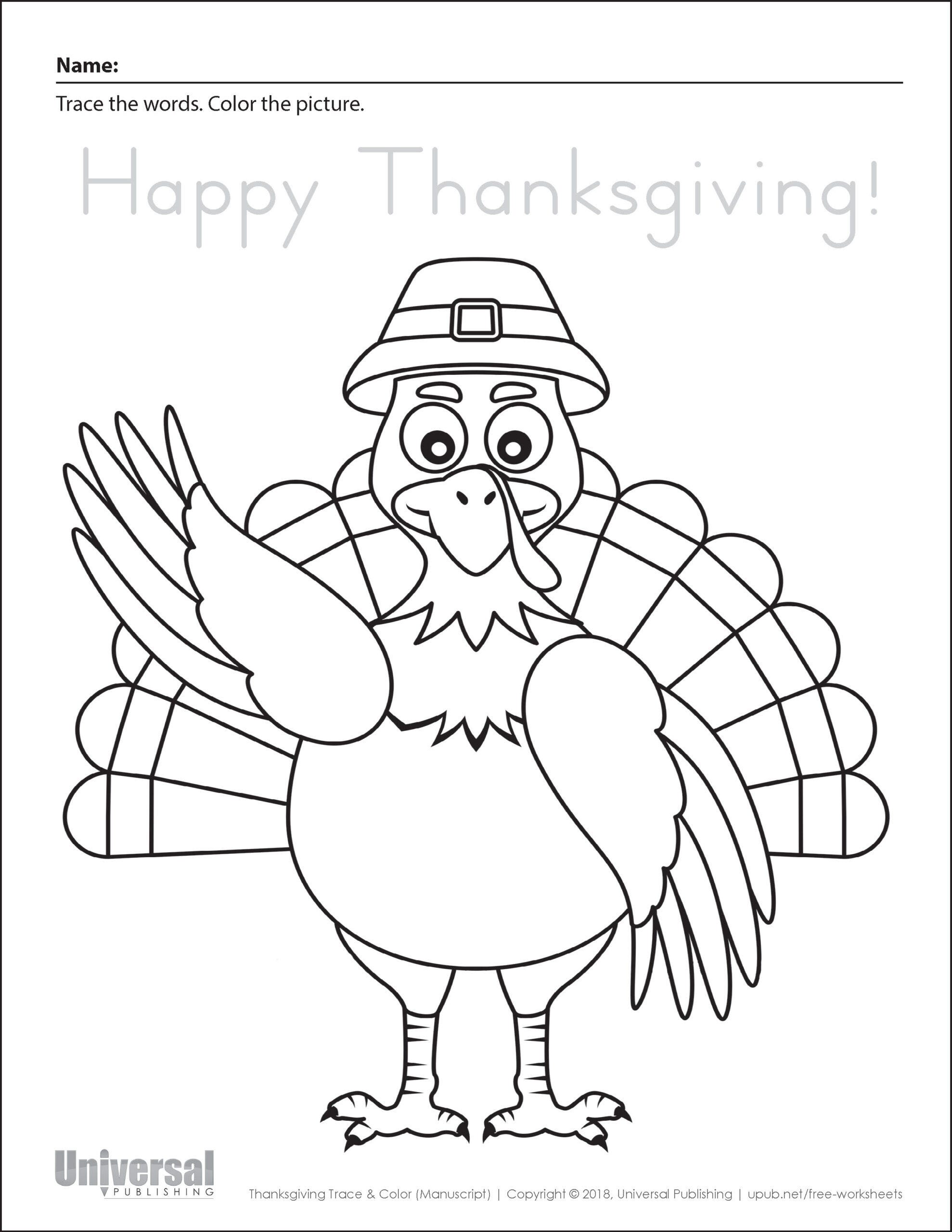 Thanksgiving Activities | Free Printables - Universal Publishing intended for Printables For Thanksgiving Activities