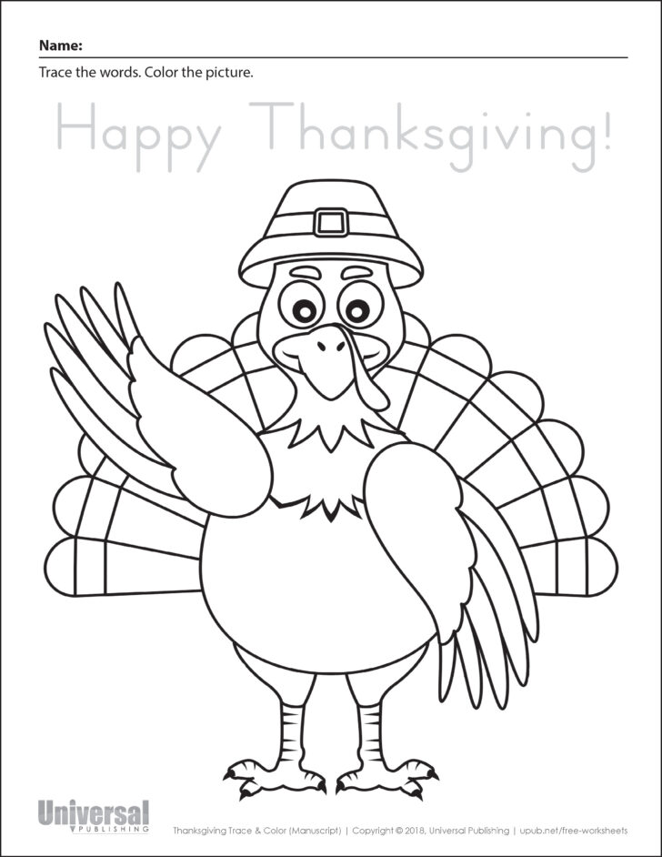 Thanksgiving Worksheet Activities