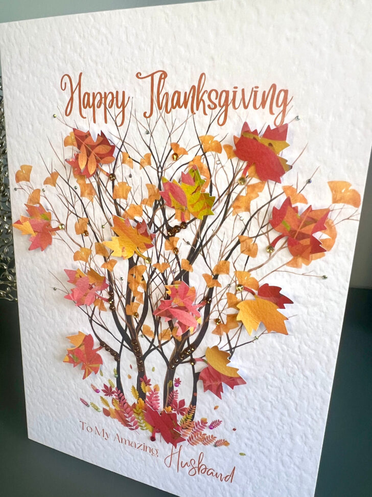 Thanksgiving Cards to Husband