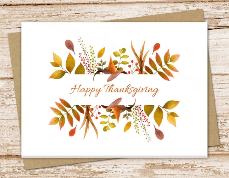 Happy Thanksgiving Greeting Cards