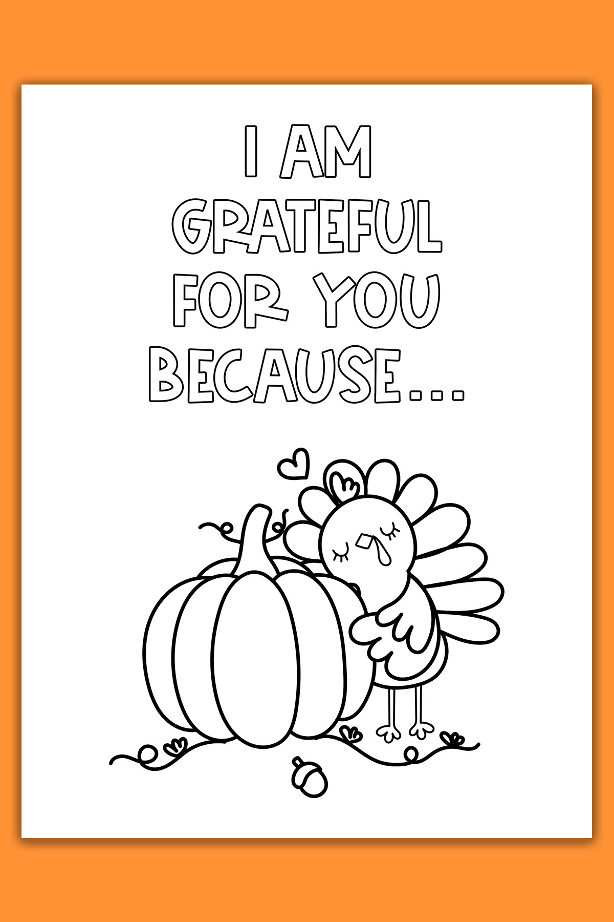 Thanksgiving Cards Coloring Pages - 10 Free Cards Included intended for Free Printable Thanksgiving Cards to Color