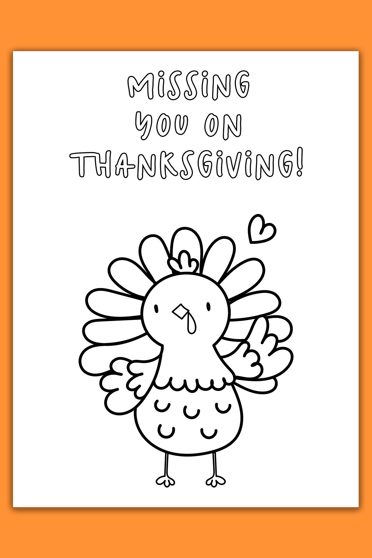 Thanksgiving Cards Coloring Pages - 10 Free Cards Included intended for Thanksgiving Coloring Cards