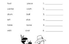 Thanksgiving Compound Words Worksheet | Squarehead Teachers with Thanksgiving Worksheets For 2nd Graders