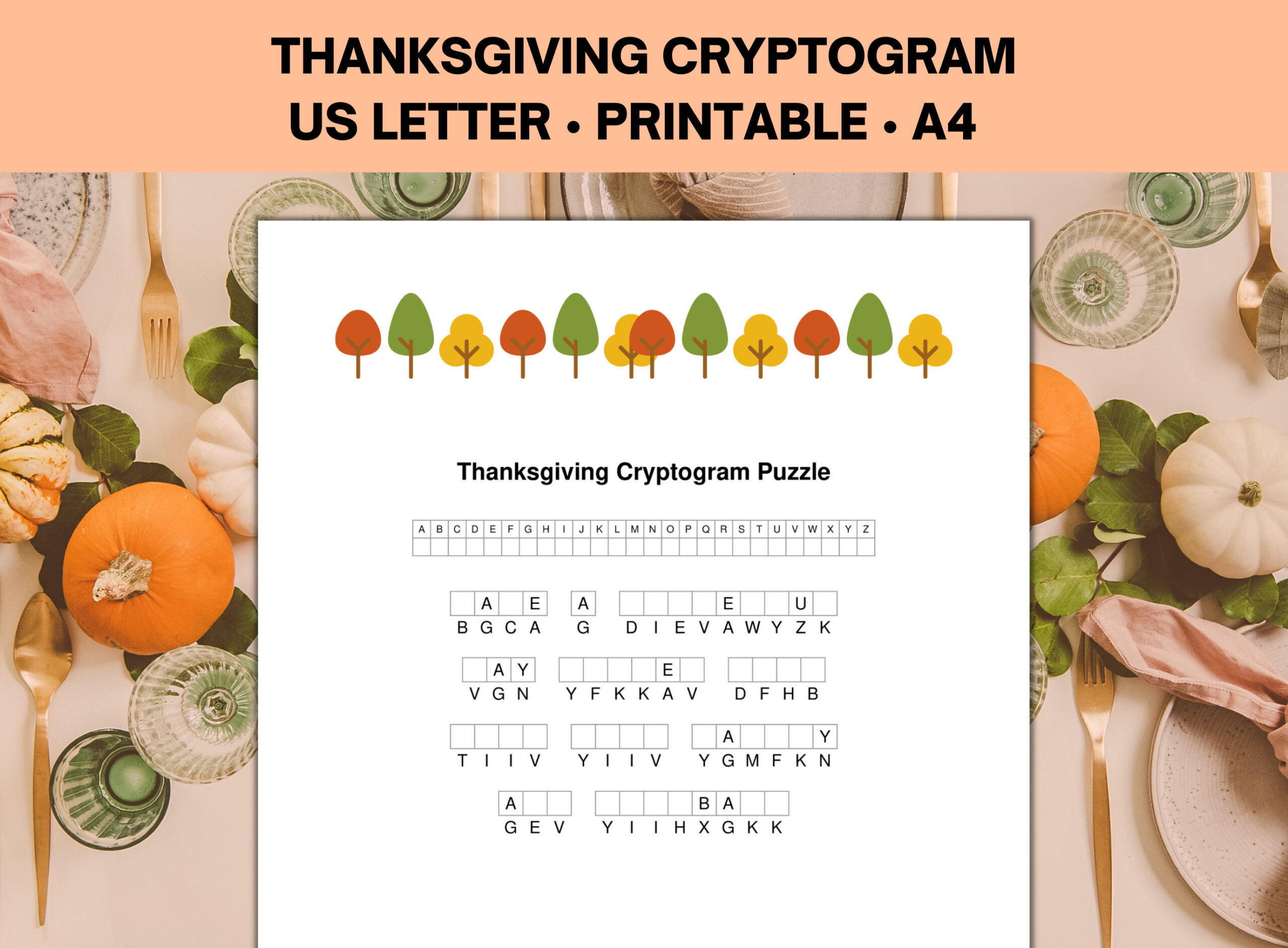 Thanksgiving Cryptogram Puzzle, Thanksgiving Printable Game And regarding Thanksgiving Cryptogram Worksheet