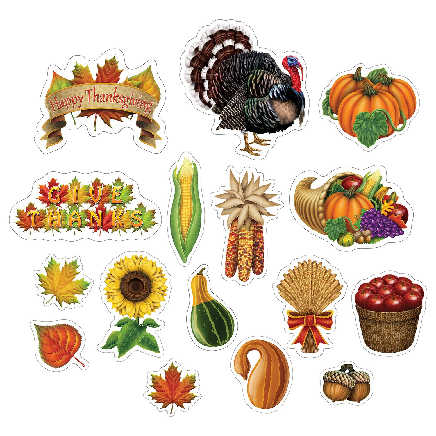 Thanksgiving Cutouts with regard to Thanksgiving Printable Cutouts