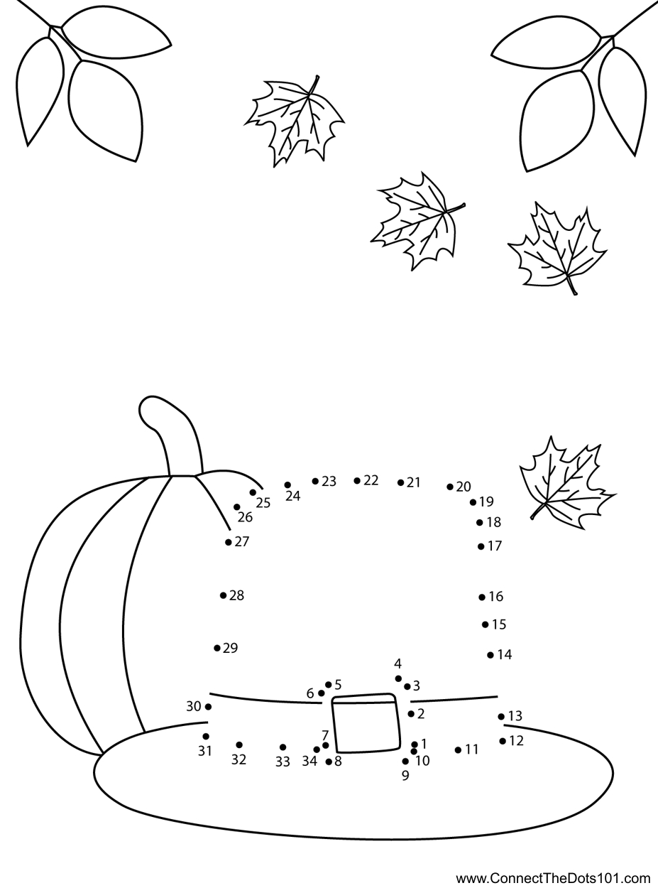 Thanksgiving Decoration Dot To Dot Printable Worksheet - Connect inside Thanksgiving Dot to Dot Printable