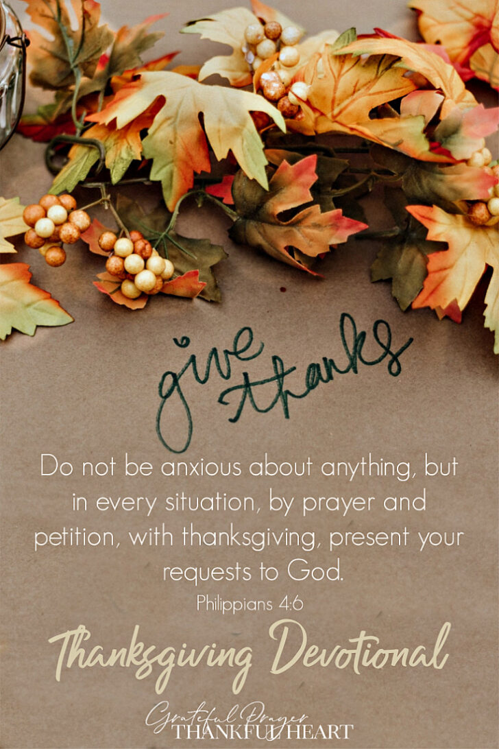 Printable Thanksgiving Devotions