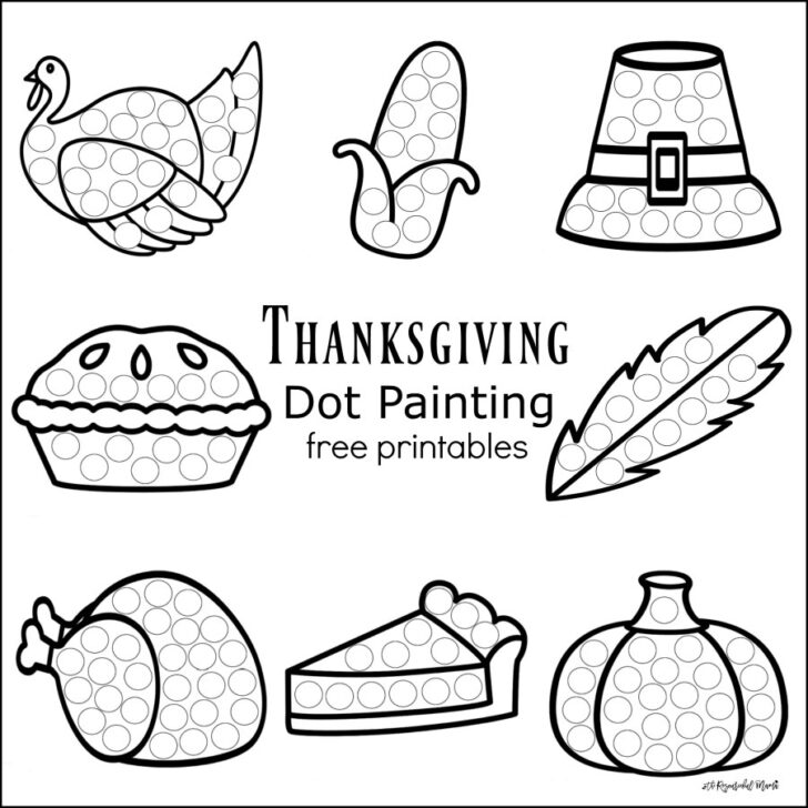 Thanksgiving Worksheets Preschool Free