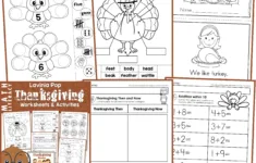 Thanksgiving Kindergarten Worksheets And Activities No Prep pertaining to Kindergarten Worksheets Thanksgiving