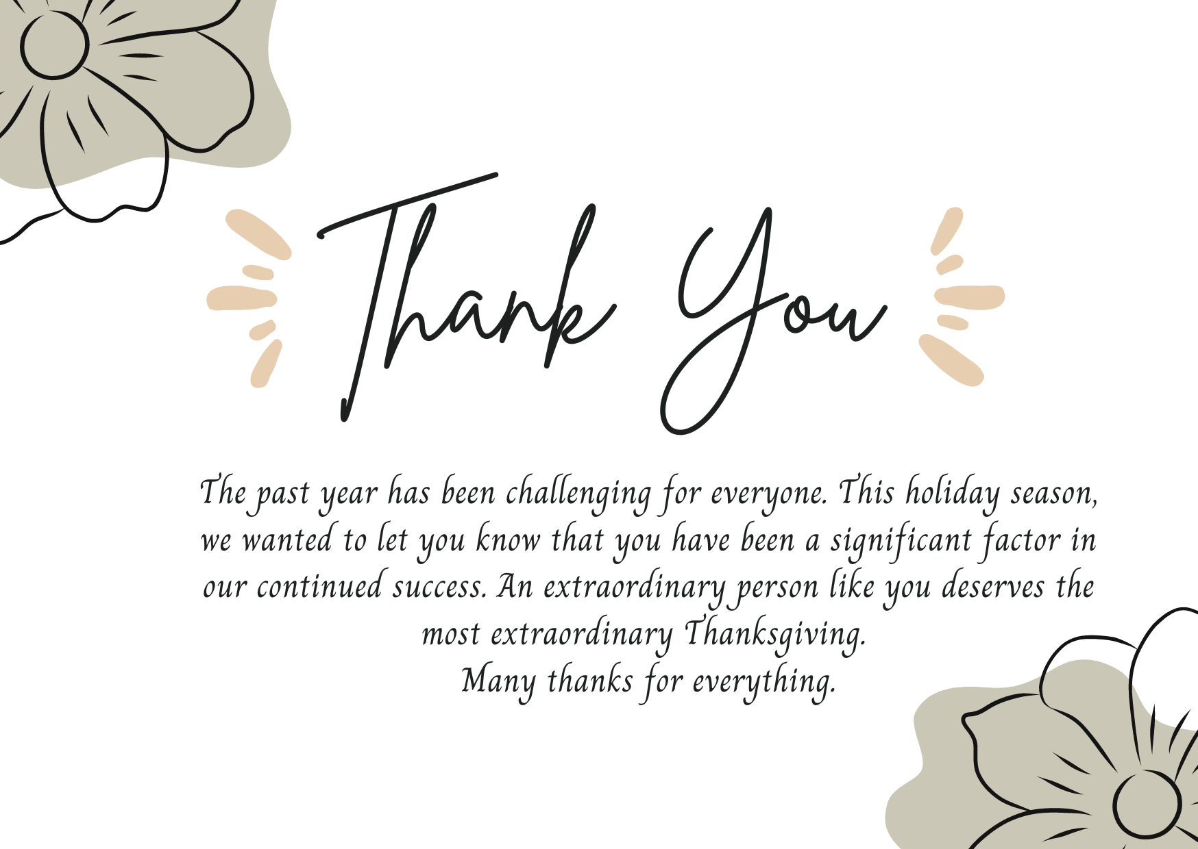 Thanksgiving Messages &amp;amp; Wishes For Employees In 2022 - Traicie with regard to Thanksgiving Cards Messages For Employees