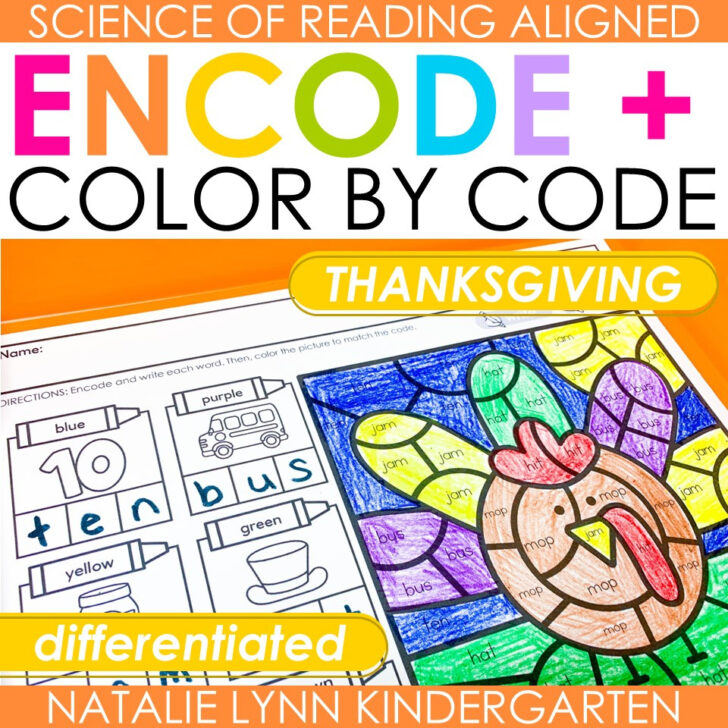 Thanksgiving Phonics Worksheets