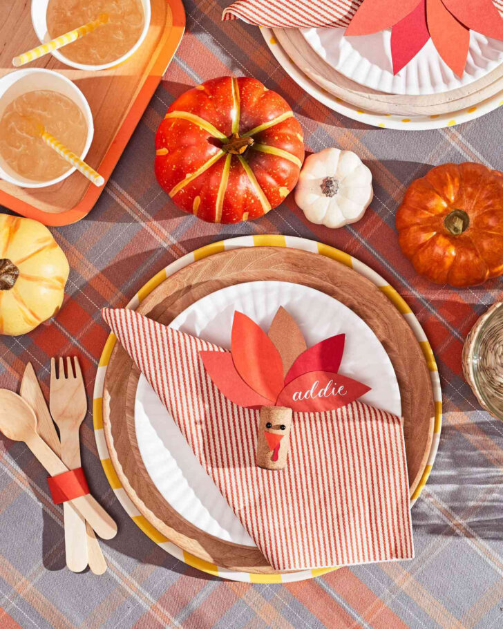 Place Cards Ideas Thanksgiving