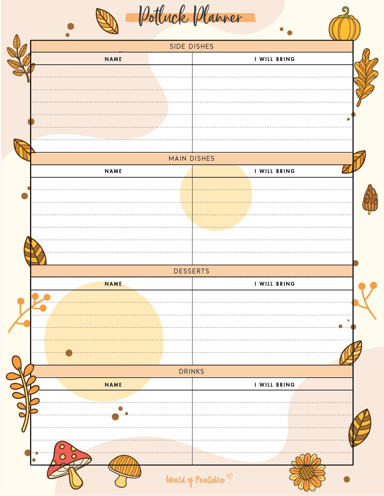 Thanksgiving Planner - Free 60 Page Planner That&amp;#039;S Perfect For for Free Thanksgiving Planner Printables