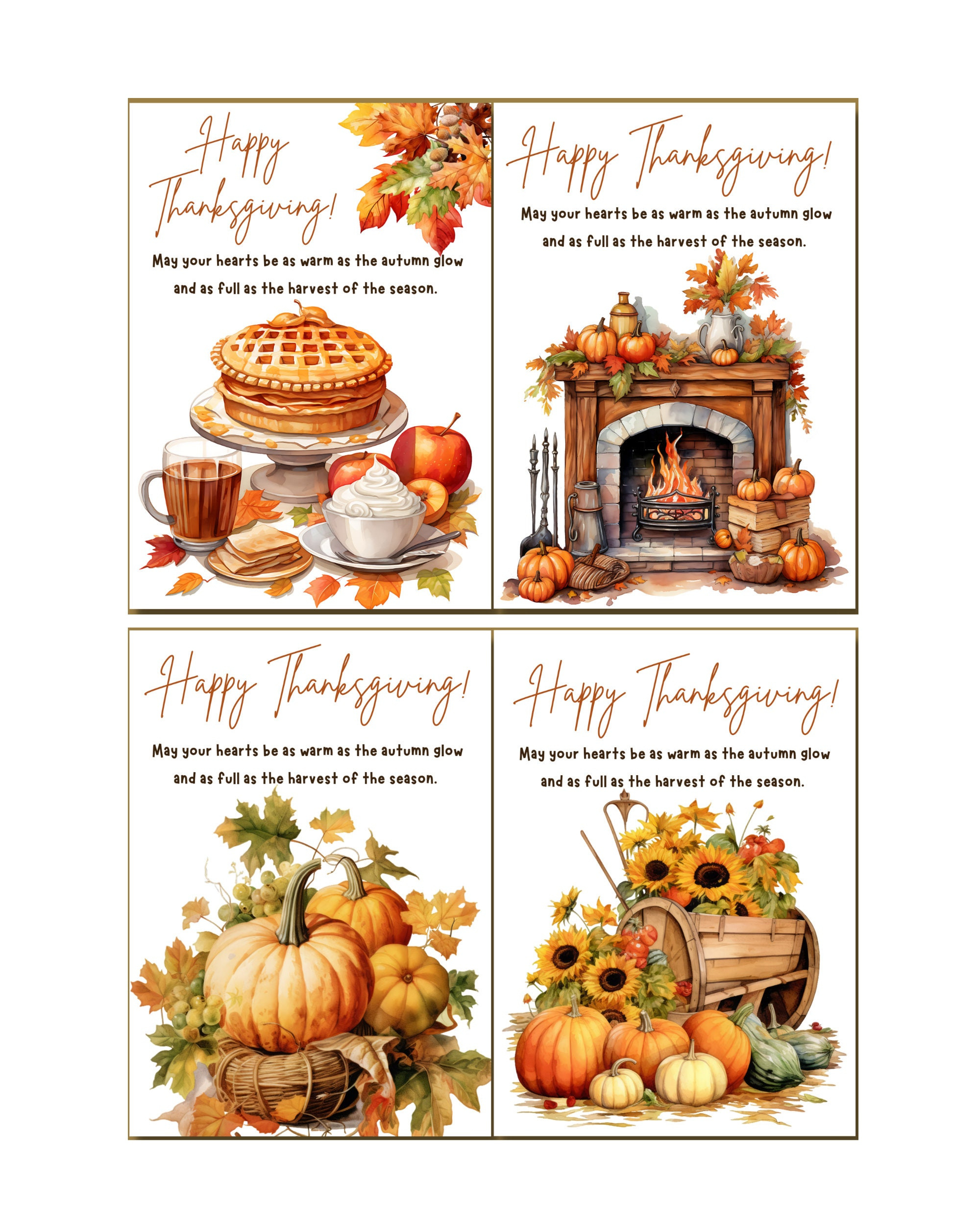 Thanksgiving Printable Card,Digital Smartphone Thanksgiving Card inside Thanksgiving Cards Vistaprint