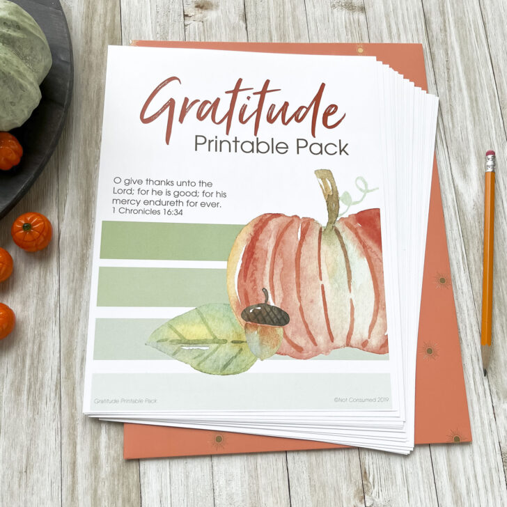 Printable Thanksgiving Devotionals