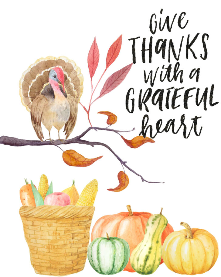 Printable Images of Thanksgiving