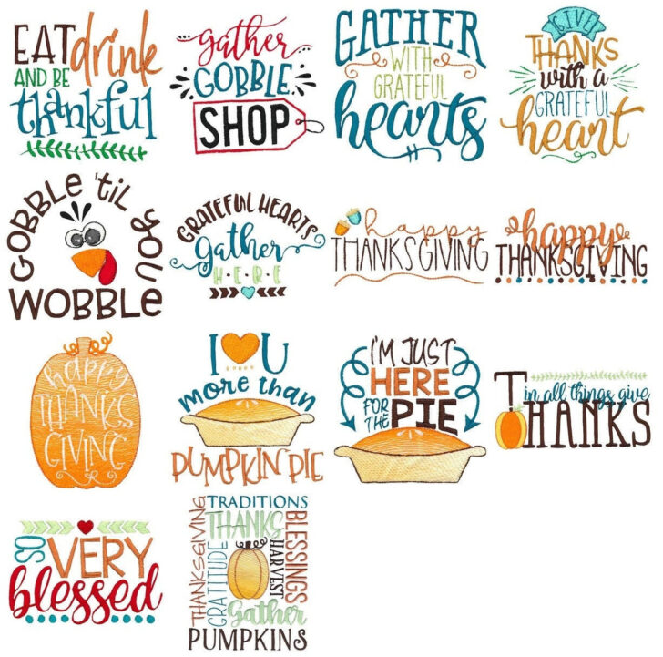 Phrases For Thanksgiving Cards