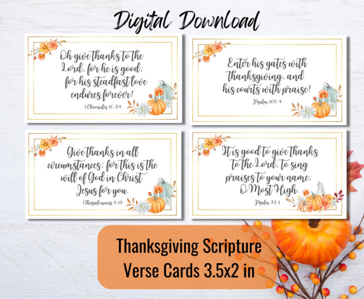 Greeting Cards Verses For Thanksgiving