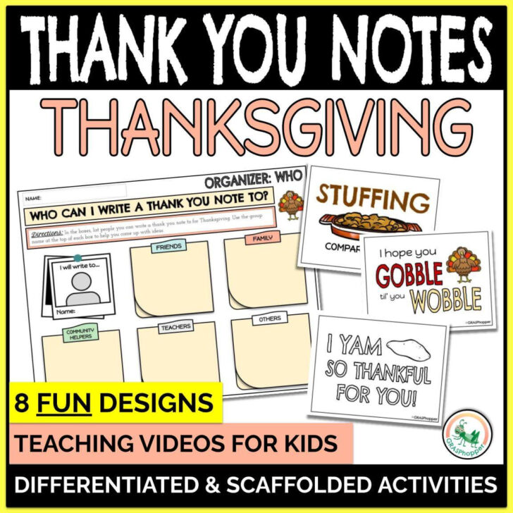 Thanksgiving Note Cards