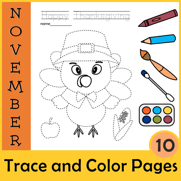 Thanksgiving Pre Writing Worksheets