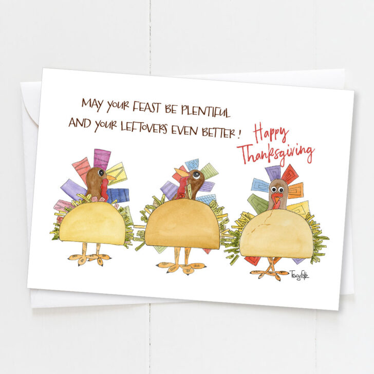 Humorous Thanksgiving Greeting Cards