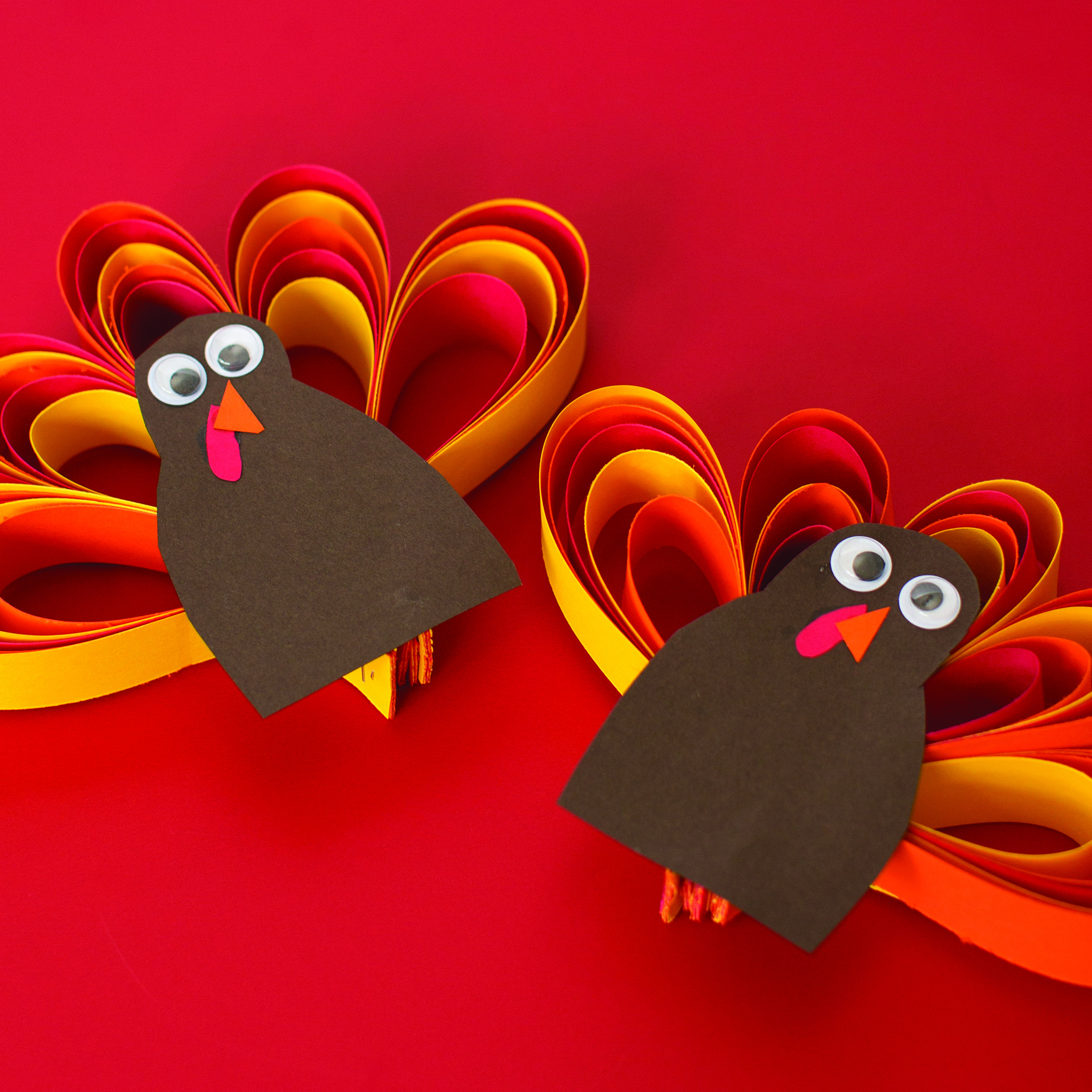 Thanksgiving Turkeys Craft - Free Printable Download intended for Free Printable Thanksgiving Turkeys