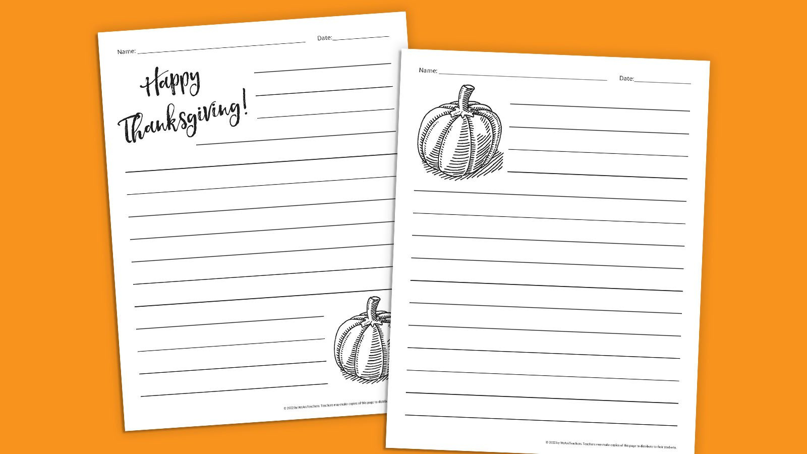 Thanksgiving Writing Paper Plus 15 Gratitude Writing Prompts for Thanksgiving Writing Paper Free Printable