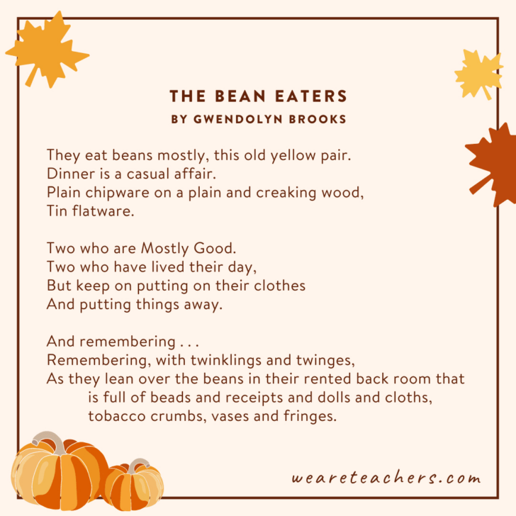 Printable Thanksgiving Poems