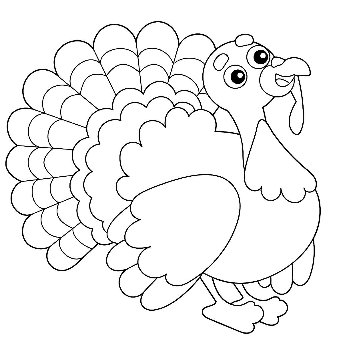 Turkey Coloring Pages: Free &amp;amp; Fun Printable Coloring &amp;amp; Activity throughout Thanksgiving Turkey Printables Free