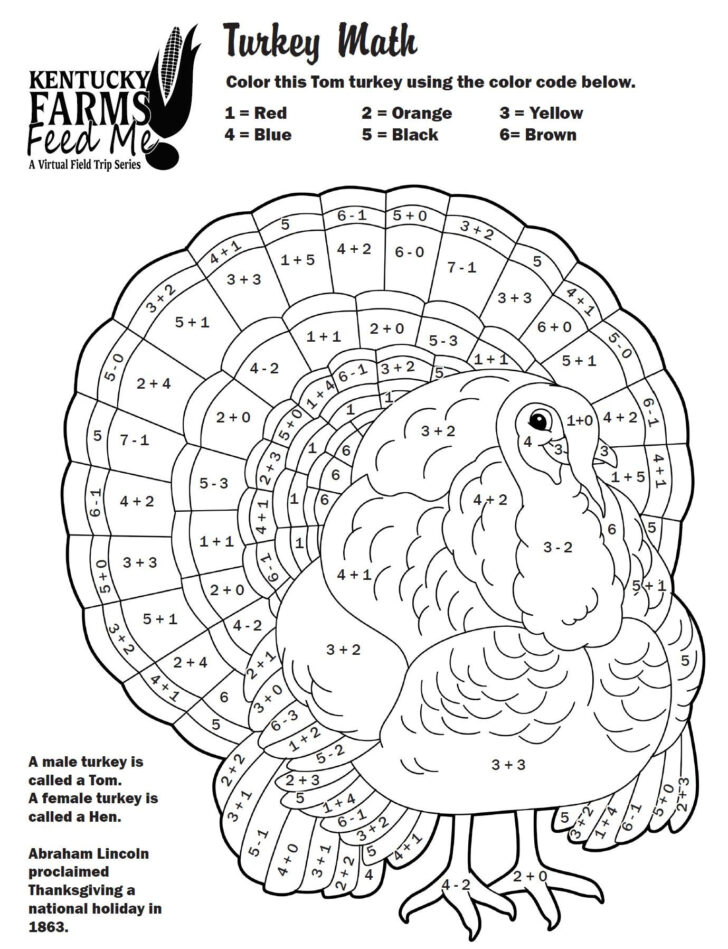 Thanksgiving Math Worksheets