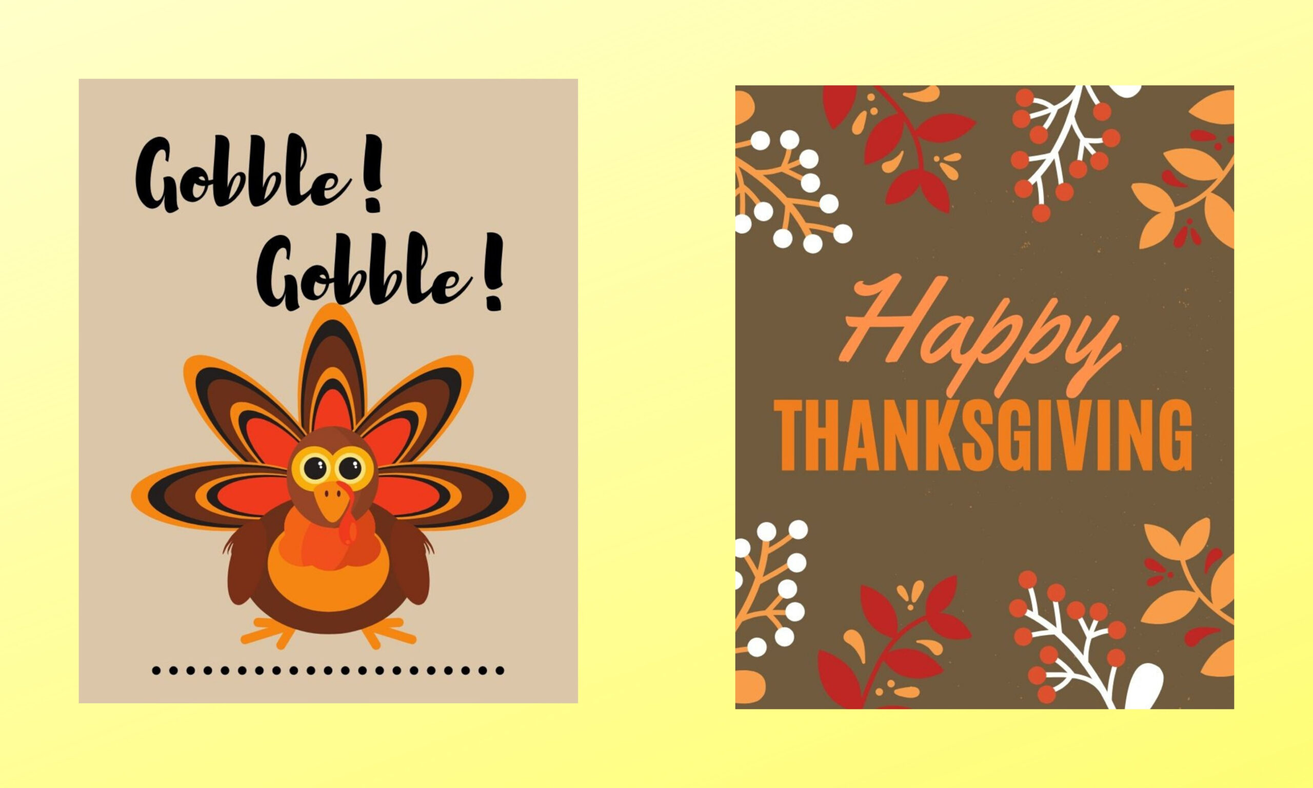 14 Thanksgiving Decorations You Can Print Out - The Peculiar Green for Printable Turkey Decorations
