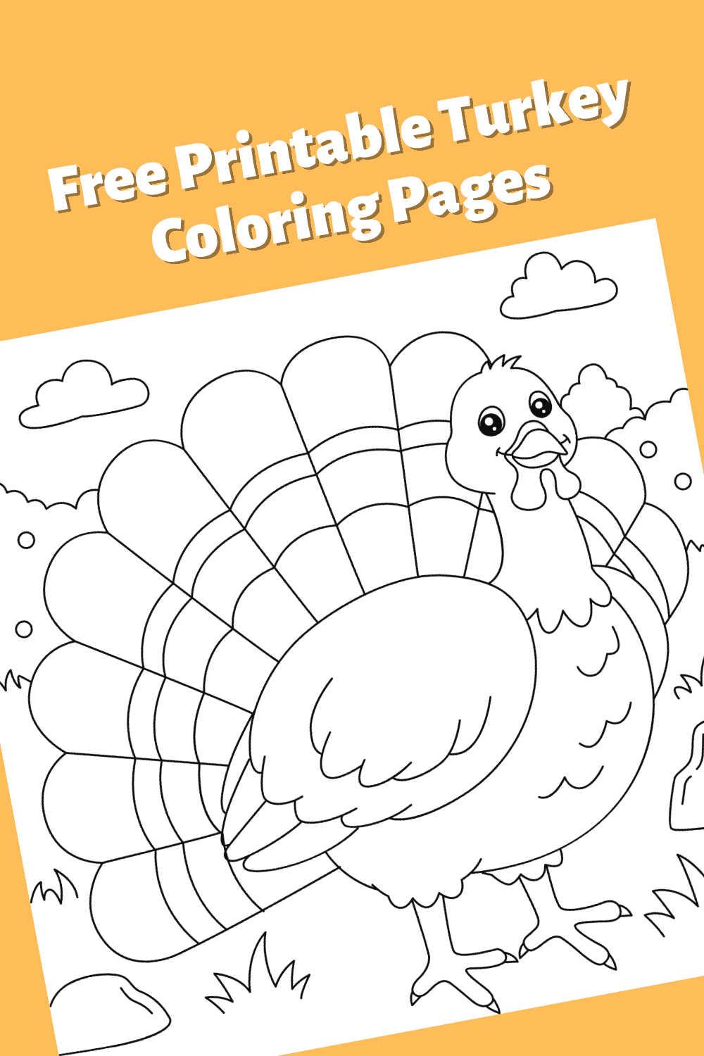 16 Creative Turkey Thanksgiving Printables For A Fun-Filled Holiday regarding Free Printable Turkey To Color