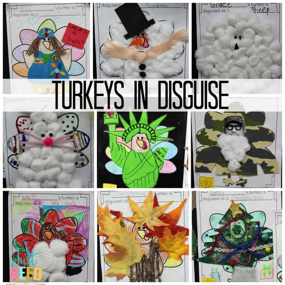 18 Adorable Turkey In Disguise Project Ideas - Just Reed & Play pertaining to Turkey in Disguise Images